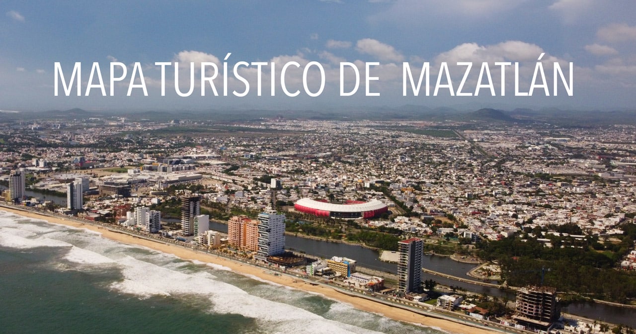 Mapa Turistico de Mazatlán Mazatleco