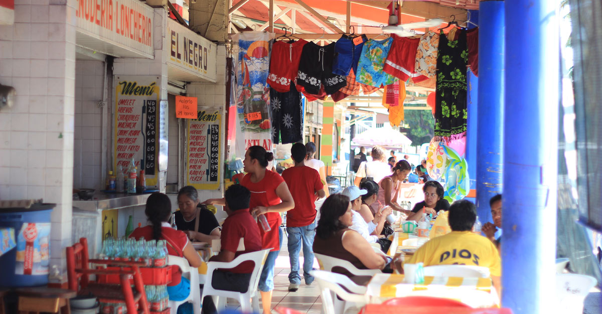 El mercadito Juan Carrasco, el mercado de la zona turistica