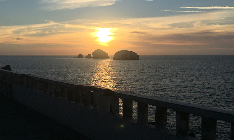 Atardecer Paseo del centenario