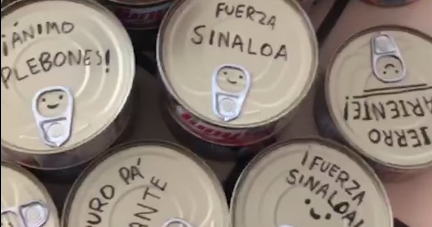 Tuny se solidariza con Sinaloa #FuerzaSinaloa