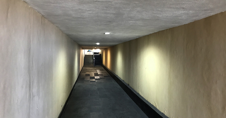 Los túneles del malecón de Mazatlán