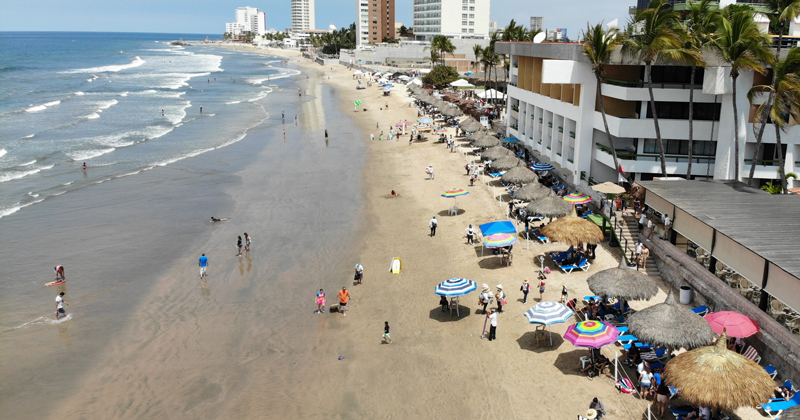 Playas en Zona Dorada Mazatlán