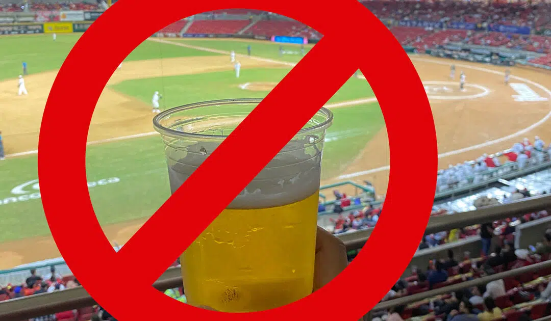 Senadora busca prohibir venta de cerveza en estadios de Futbol y Beisbol