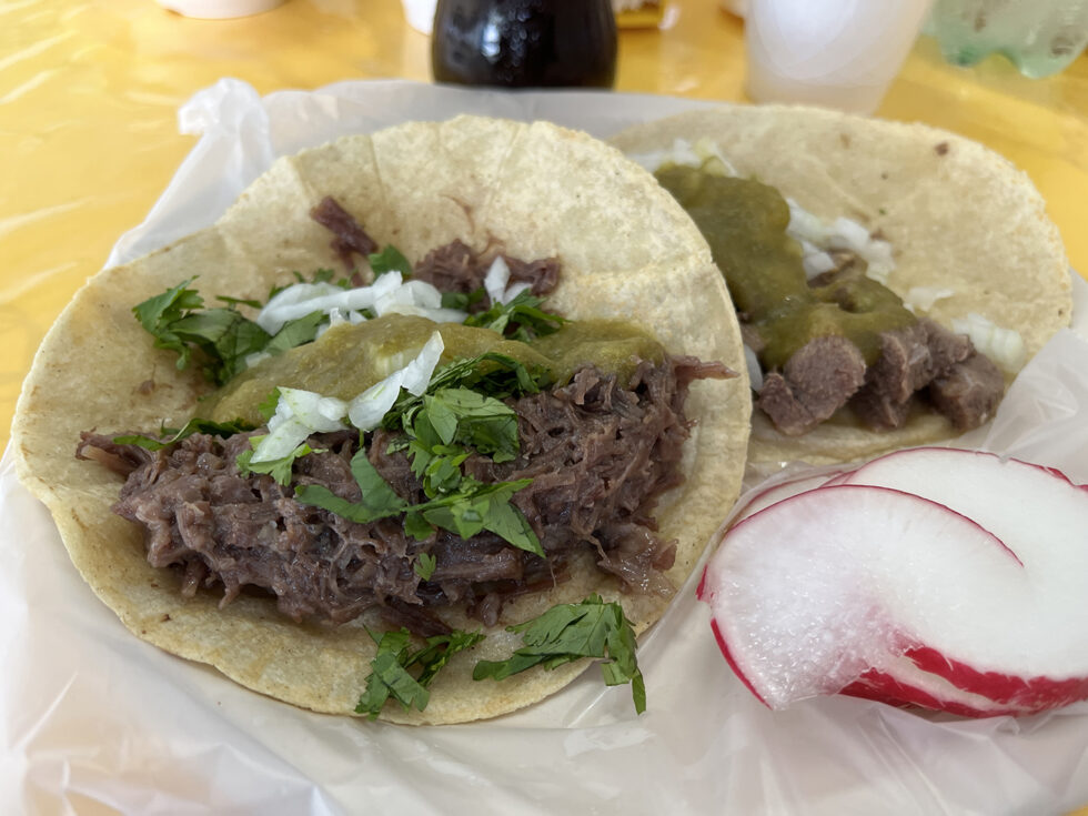 Tacos El Sebas, tacos de Cabeza y lengua en Mazatlán