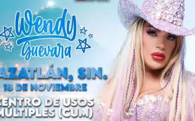 Show de Wendy Guevara en Mazatlán 18 de Noviembre 2023 en el CUM