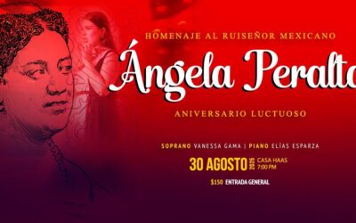 Homenaje a Ángela Peralta “El Ruiseñor Mexicano” con Vanessa Gama