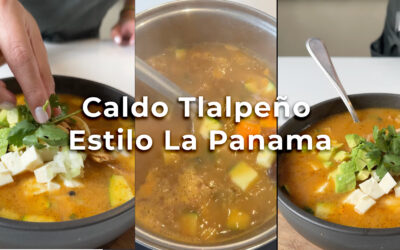 Caldo Tlalpeño estilo La Panamá