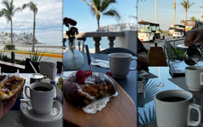 Cafeterías en el malecón de Mazatlán, tomar café con vista al mar