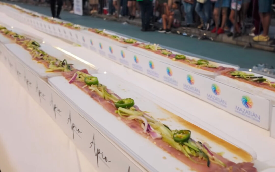 ¿Recuerdas el sashimi gigante de Mazatlán? Los Cabos acaba de romper ese récord