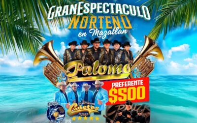 Concierto de Palomo en Mazatlán este Sábado 4 de Julio 2026